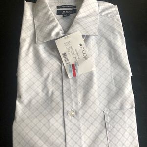 Alfani Long Sleeve Button-up T-Shirt